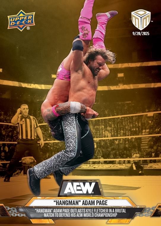 “Hangman” Adam Page – “Hangman” Adam Page Outlasts Kyle Fletcher in a Brutal Match to Defend HIS AEW World Championship