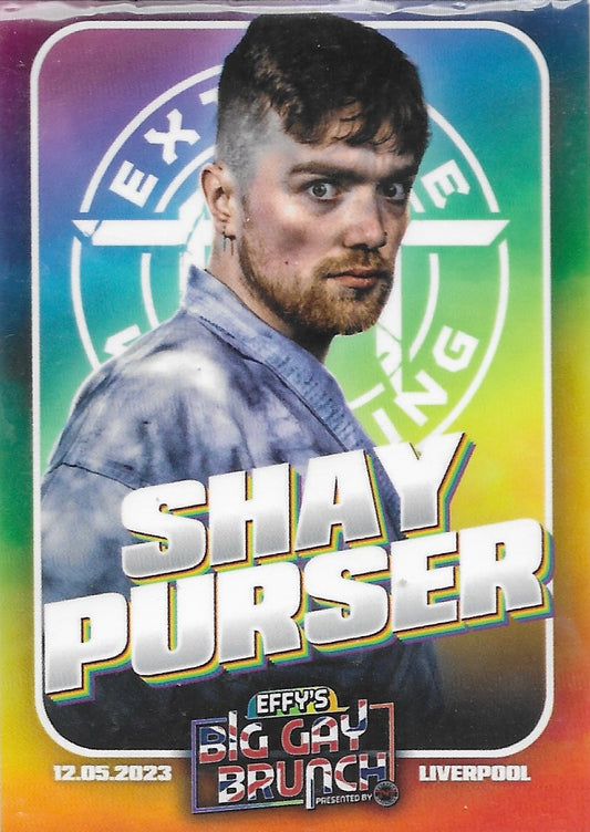 Shay Purser trading card PW Catalog