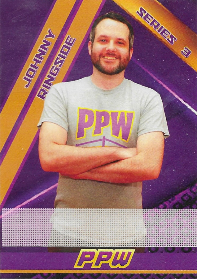 Johnny Ringside trading card PW Catalog
