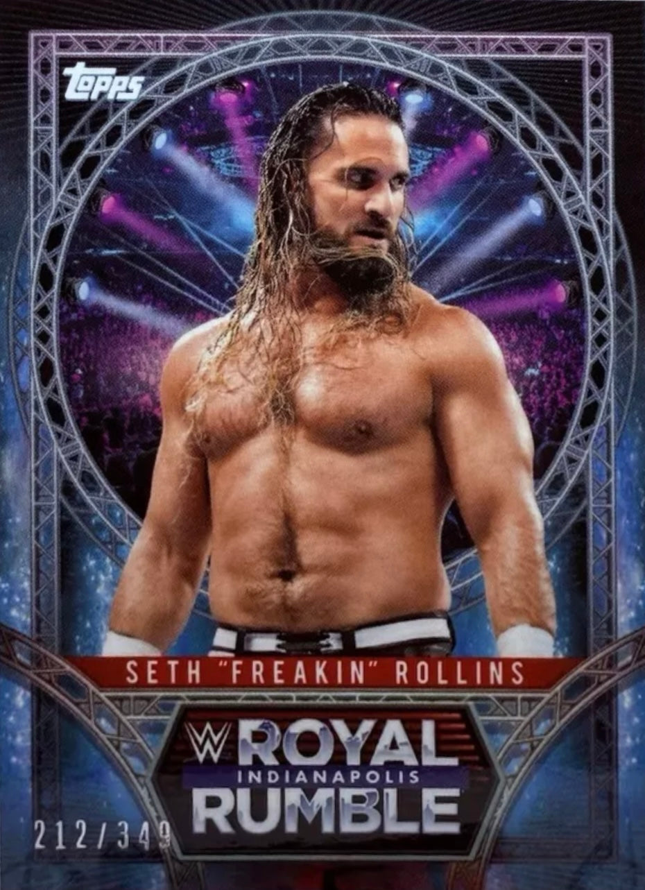 Seth “Freakin” Rollins trading card PW Catalog