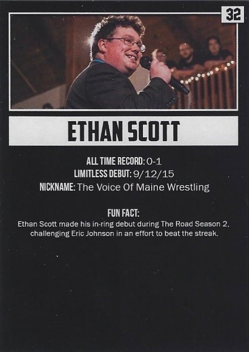 Ethan Scott trading card PW Catalog