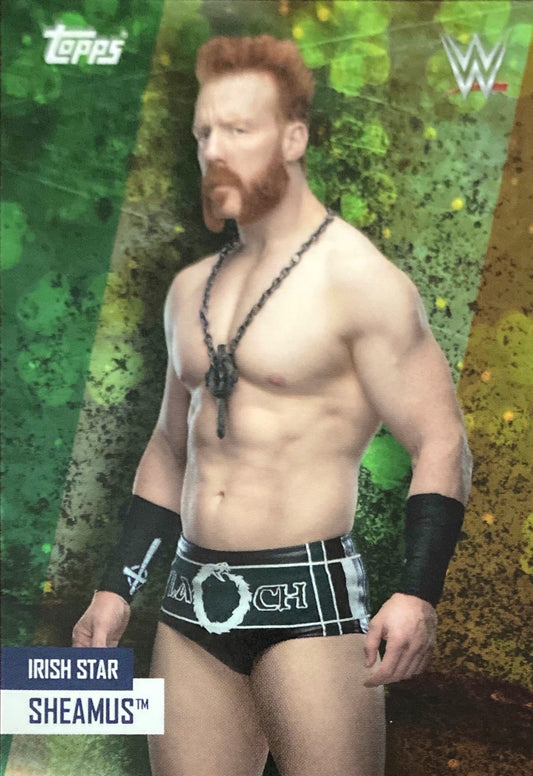 Irish Star – Sheamus trading card PW Catalog