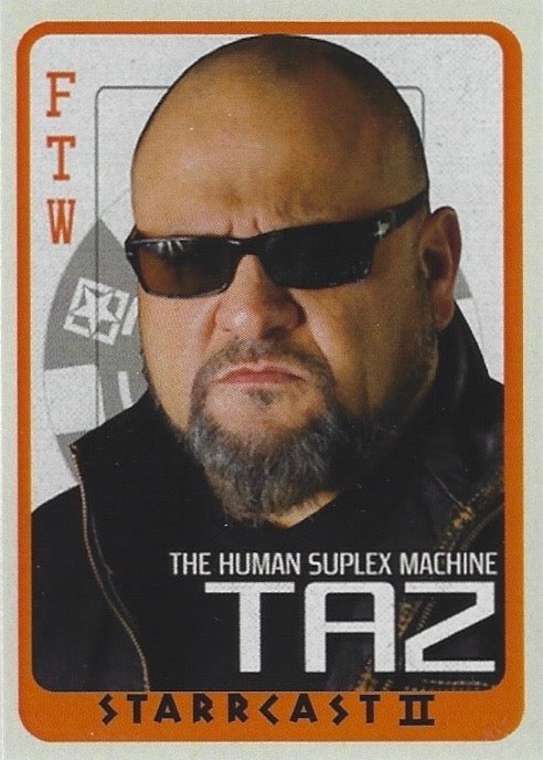 ‘The Human Suplex Machine’ TAZ trading card PW Catalog