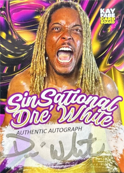 SIN Sational DRE’ White trading card PW Catalog