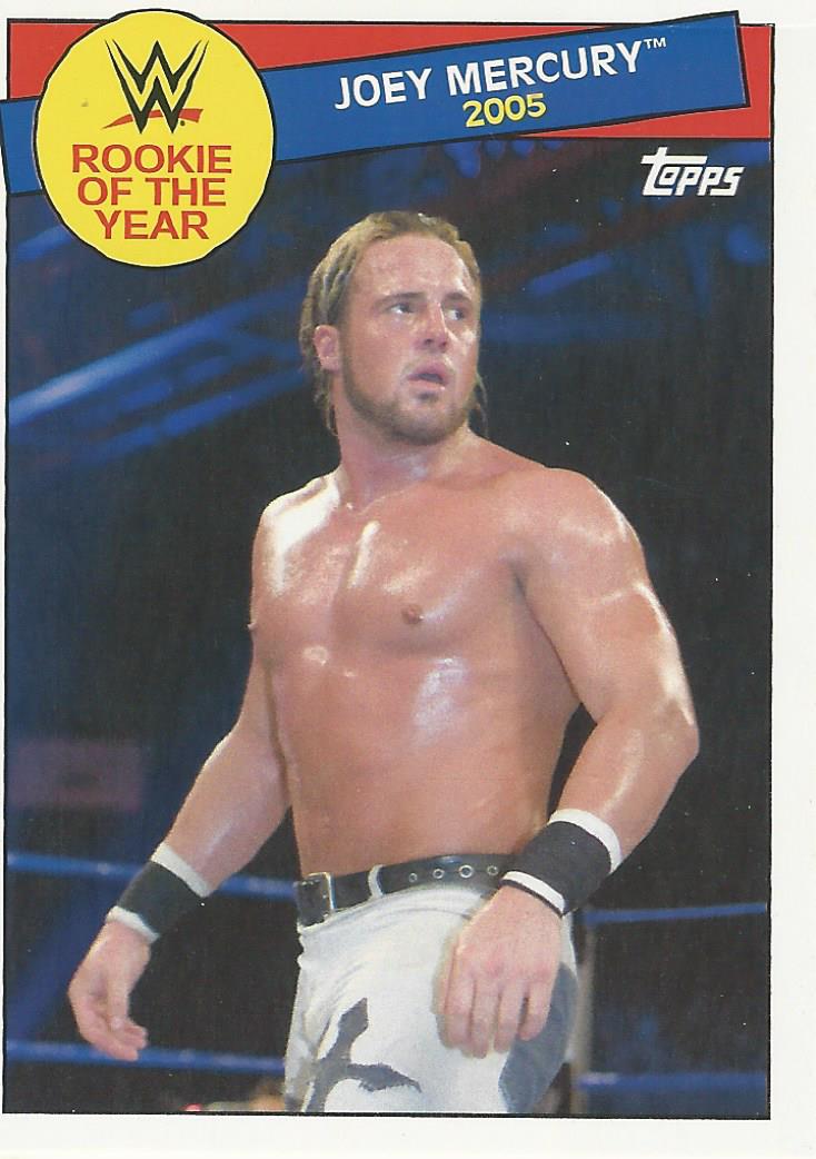 WWE Topps Heritage 2015 Joey Mercury 20 of 30 trading card PW Catalog