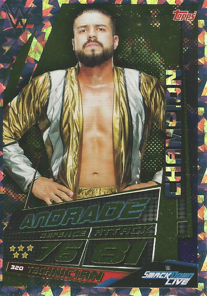 WWE Topps Slam Attax Universe 2019 Andrade #320