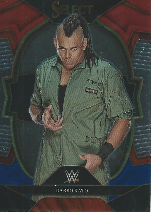 WWE Panini Select 2023 Red/Silver/Blue Dabbo Kato #53