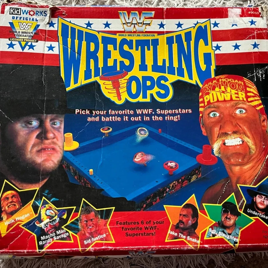 WWF Wrestling Tops Game 1991 Pressman PW Catalog