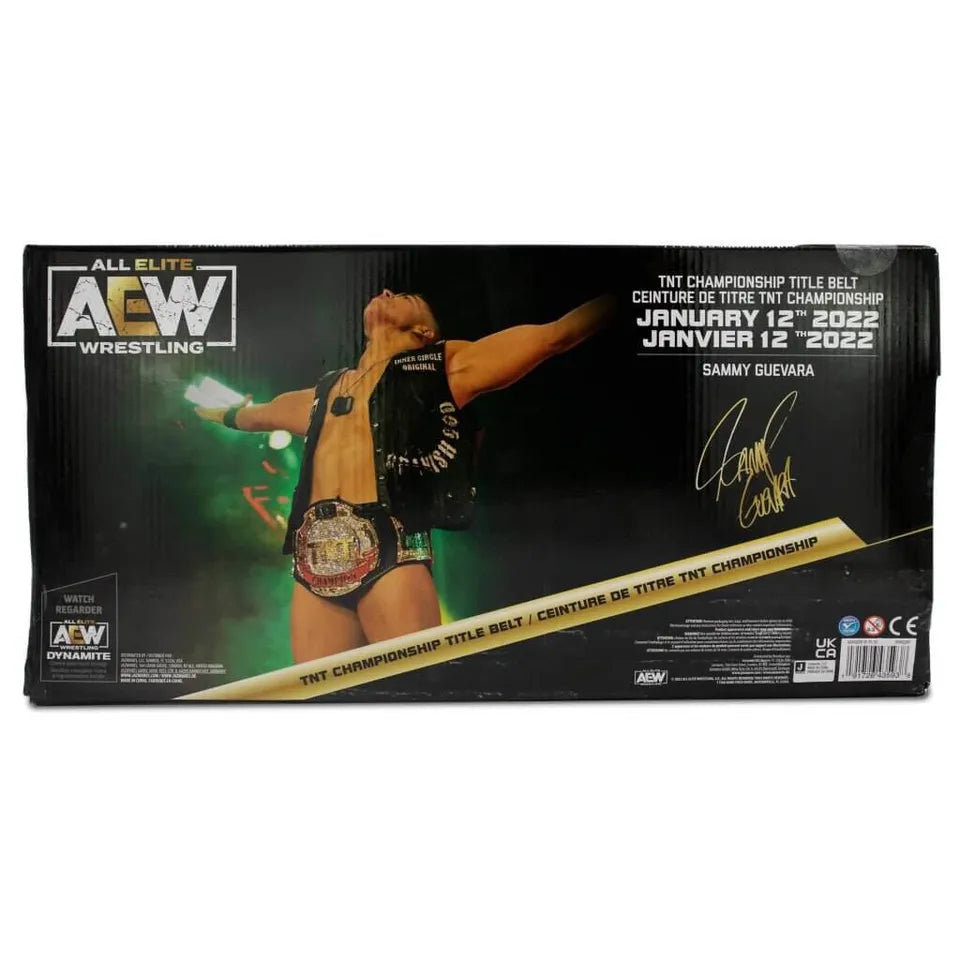 AEW TNT Championship foam belt by jazwares