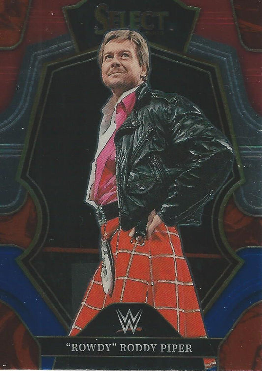WWE Panini Select 2023 Red/Silver/Blue Roddy Piper #118
