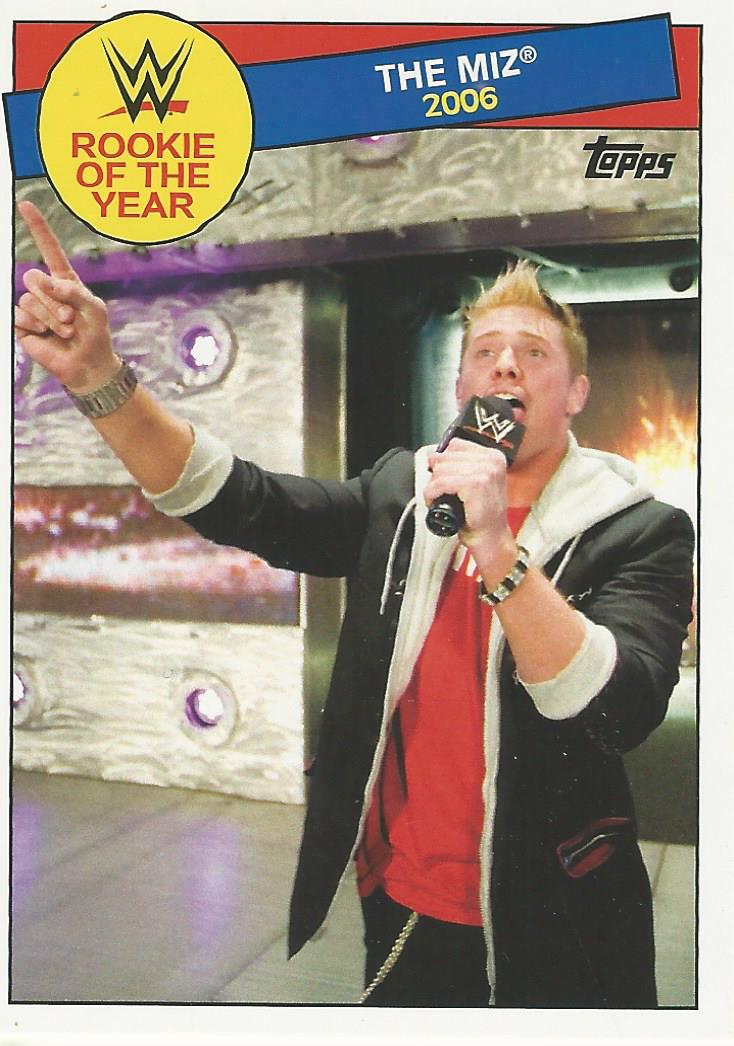 WWE Topps Heritage 2015 The Miz 21 of 30 trading card PW Catalog