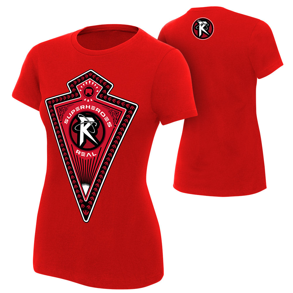 Ricochet "Superheroes R Real" Women's Authentic T-Shirt