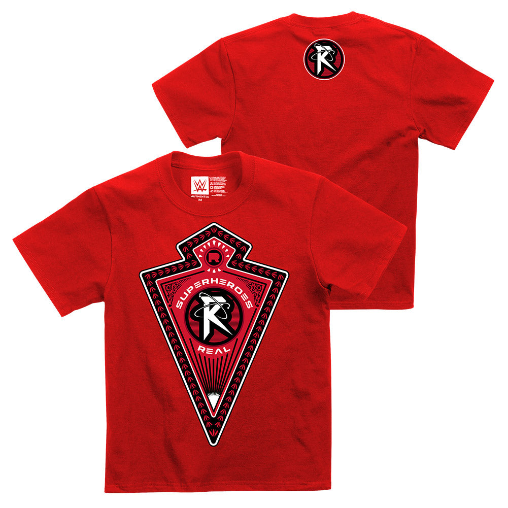 Ricochet "Superheroes R Real" Youth Authentic T-Shirt