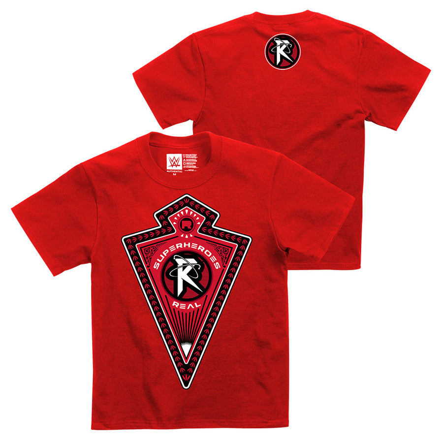 Ricochet "Superheroes R Real" Youth Authentic T-Shirt
