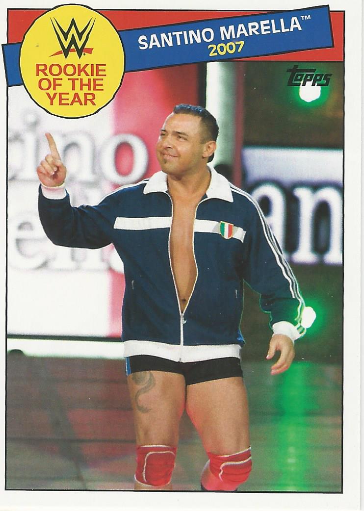 WWE Topps Heritage 2015 Santino Marella 22 of 30 trading card PW Catalog