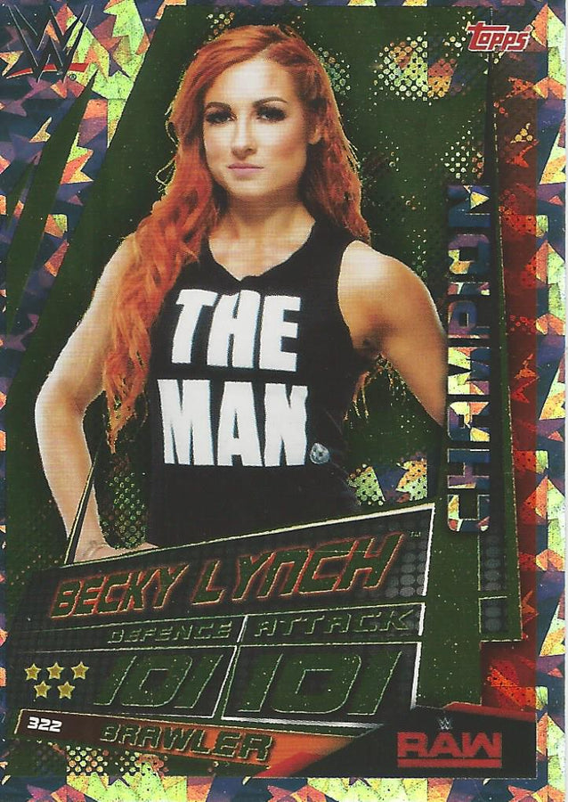 WWE Topps Slam Attax Universe 2019 Becky Lynch #322