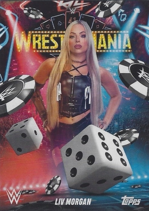 LIV Morgan trading card PW Catalog