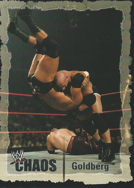 WWE Fleer Chaos 2004 Goldberg #9