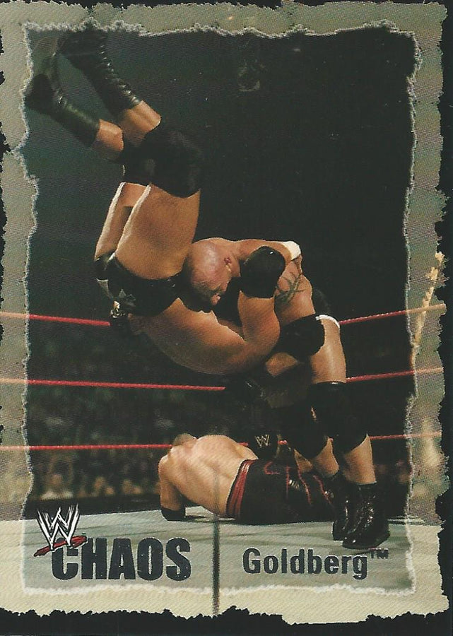 WWE Fleer Chaos 2004 Goldberg #9