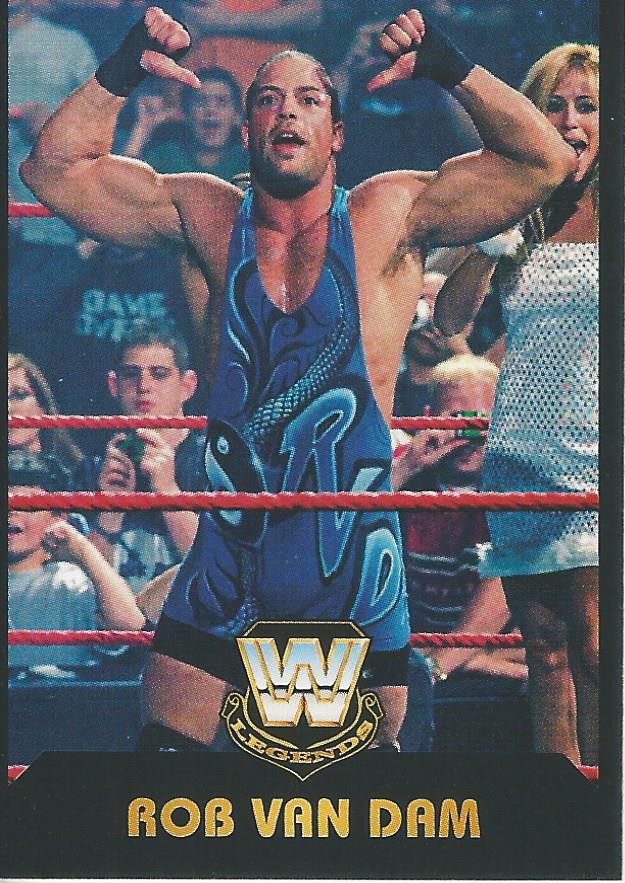 WWE Panini 2022 Sticker Collection Rob Van Dam #323