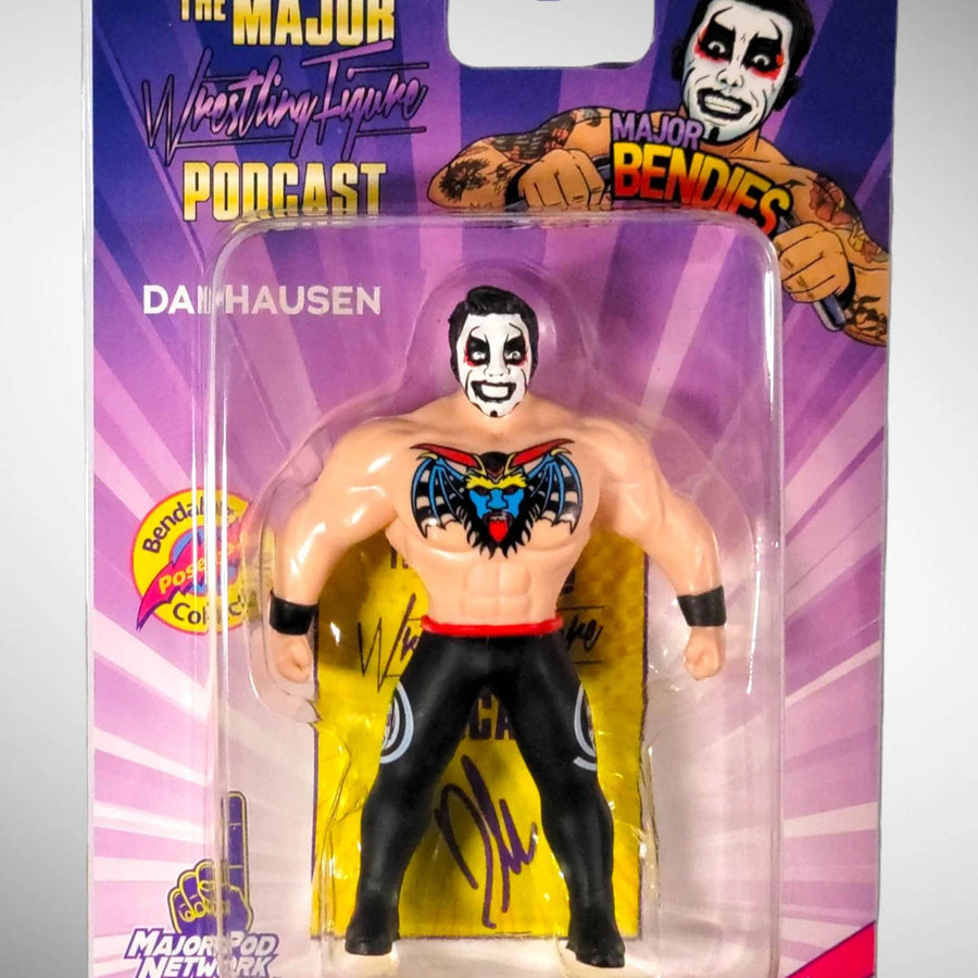 Major Wrestling Figure Podcast Major Bendies Series 2 Danhausen Action & Toy Figures PWcatalog