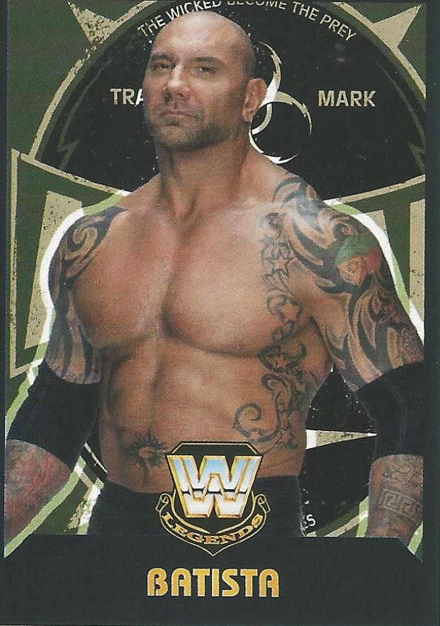 WWE Panini 2022 Sticker Collection Batista #324