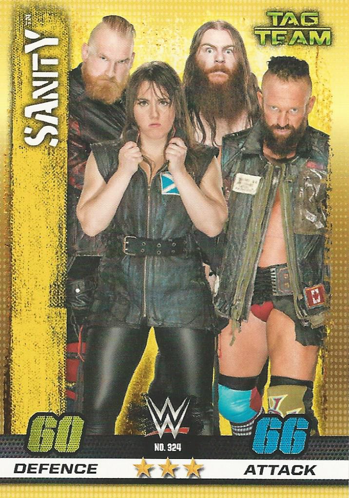 WWE Topps Slam Attax 10th Edition 2017 Sanity #324