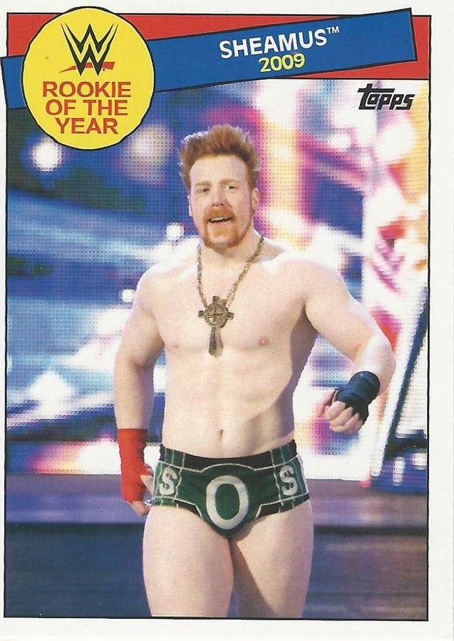 WWE Topps Heritage 2015 Sheamus 24 of 30 trading card PW Catalog