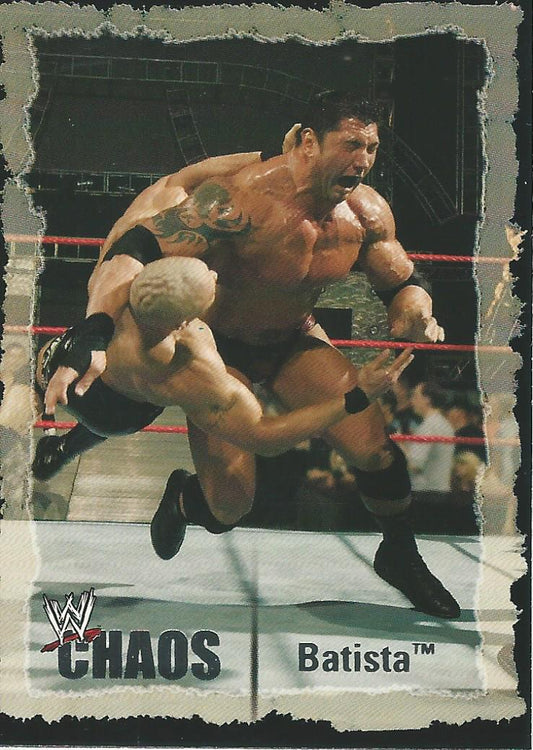 WWE Fleer Chaos 2004 Batista #5