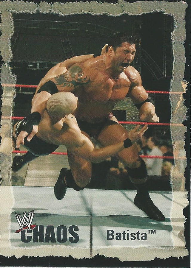 WWE Fleer Chaos 2004 Batista #5