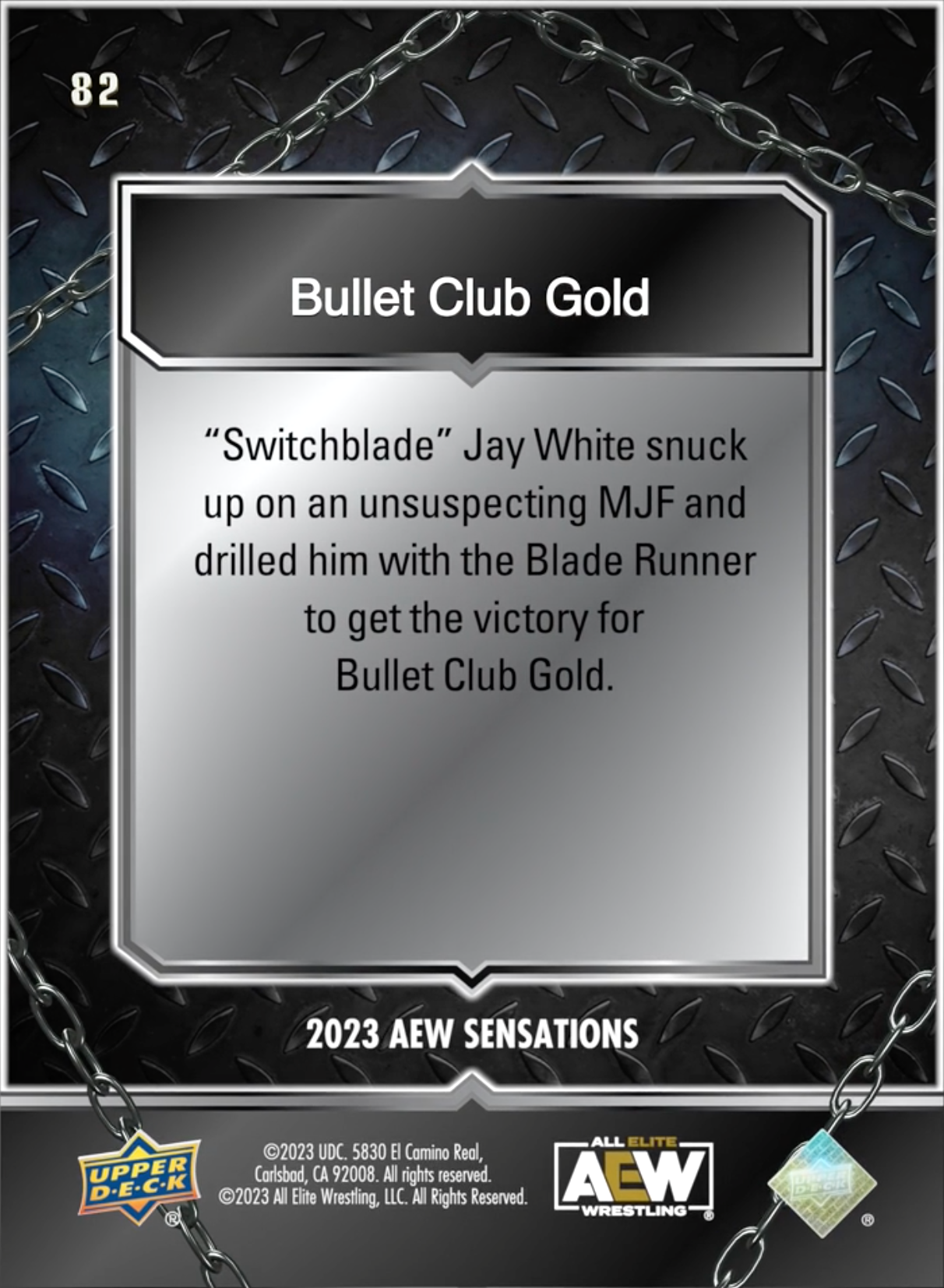 11/1/23 – Bullet Club Gold – Bullet Club Gold Defeats MJF and the Acclaimed