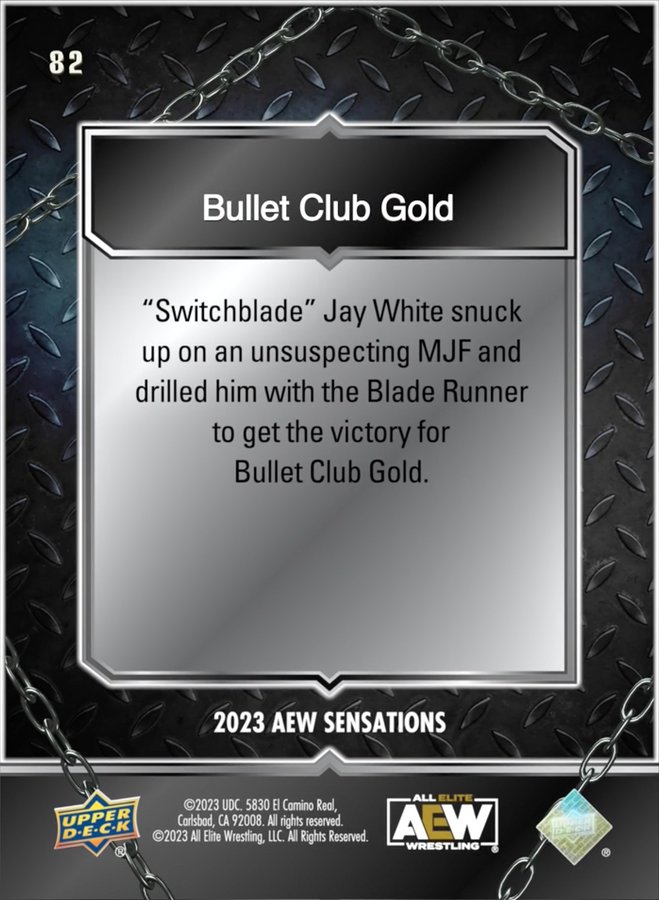 11/1/23 – Bullet Club Gold – Bullet Club Gold Defeats MJF and the Acclaimed