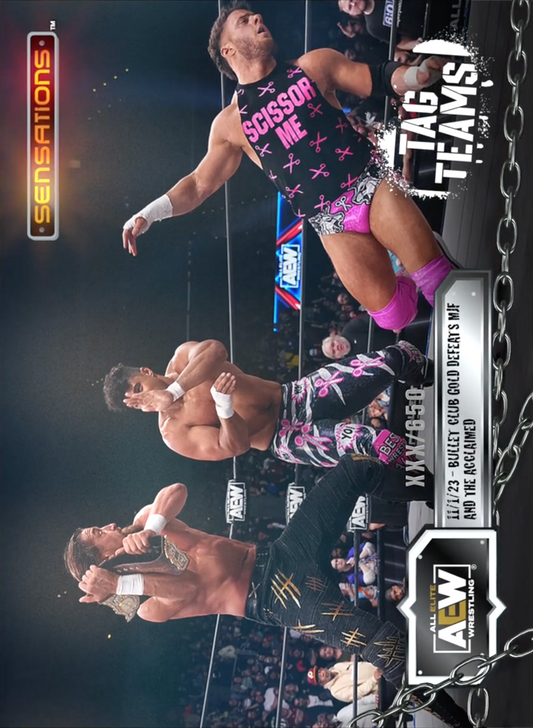 11/1/23 – Bullet Club Gold – Bullet Club Gold Defeats MJF and the Acclaimed