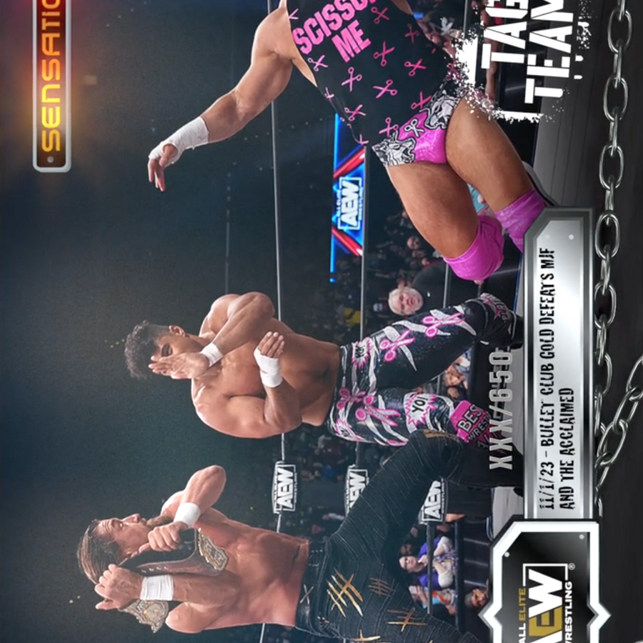 11/1/23 – Bullet Club Gold – Bullet Club Gold Defeats MJF and the Acclaimed