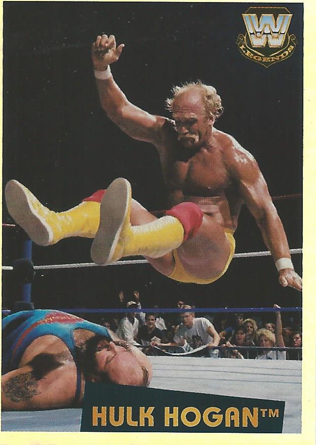 WWE Panini 2022 Sticker Collection Hulk Hogan Foil #325