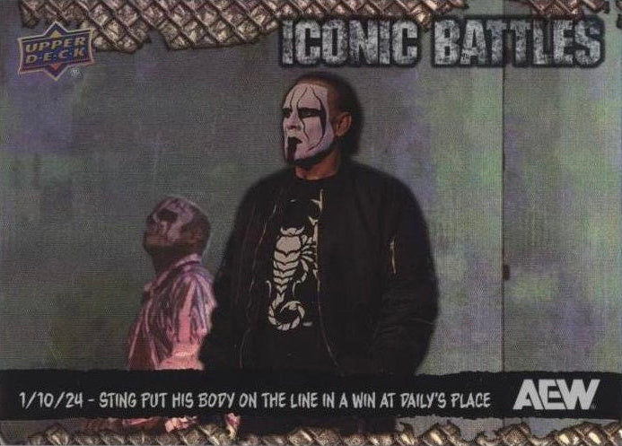 Iconic Battles – 1/10/24 – Sting PUT HIS Body on the Line at Daily’s Place