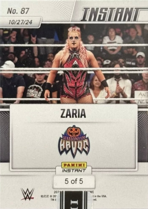 Zaria – Zaria Makes Statement in Halloween Havoc