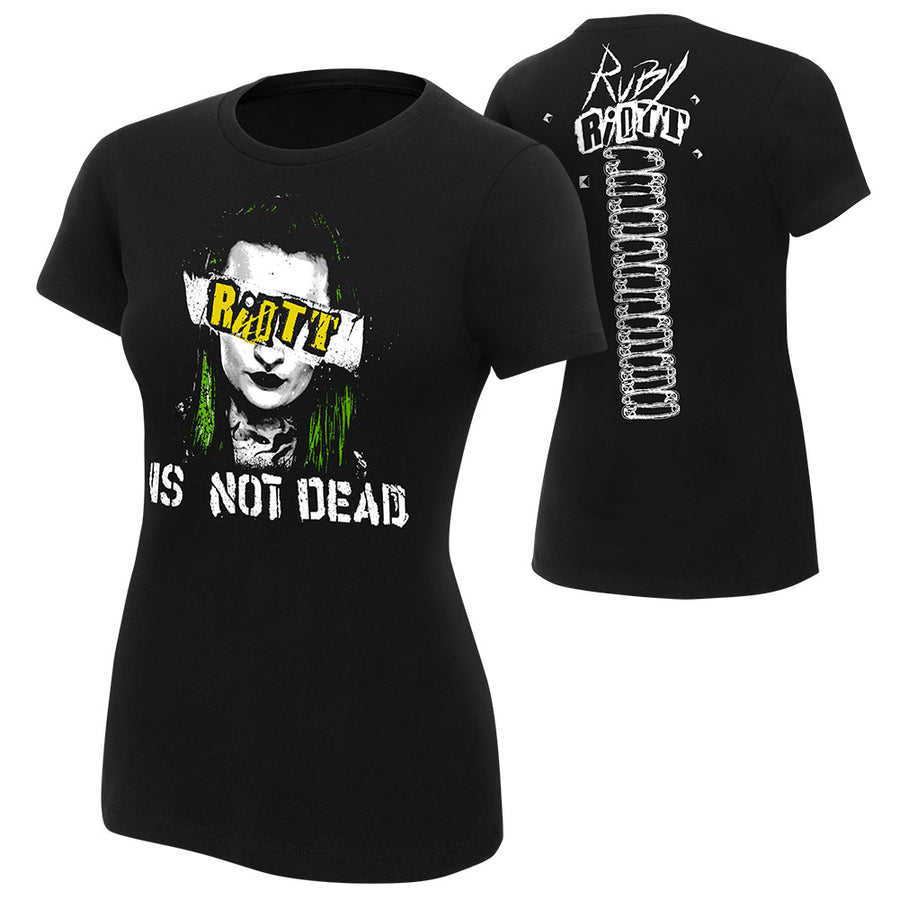Ruby Riott "Riott is Not Dead" Women's Authentic T-Shirt T-Shirt PW Catalog