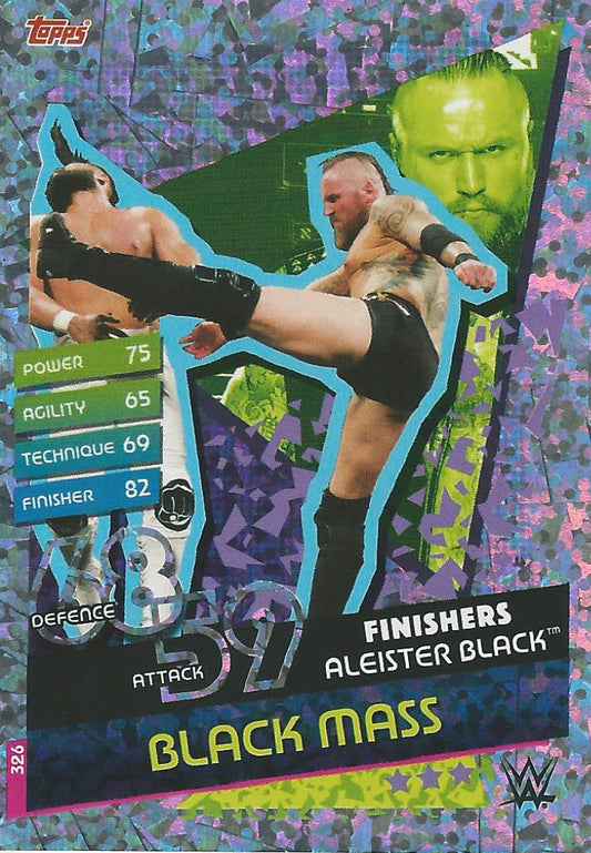 WWE Topps Slam Attax Reloaded 2020 Aleister Black #326