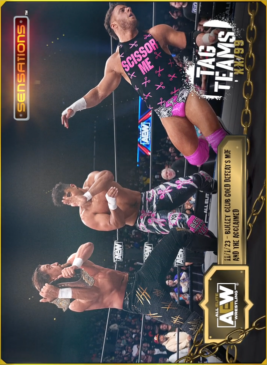 11/1/23 – Bullet Club Gold – Bullet Club Gold Defeats MJF and the Acclaimed