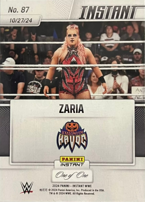 Zaria – Zaria Makes Statement in Halloween Havoc