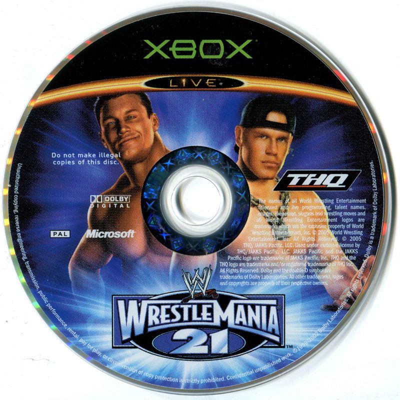 WrestleMania 21 [Xbox] PWcatalog