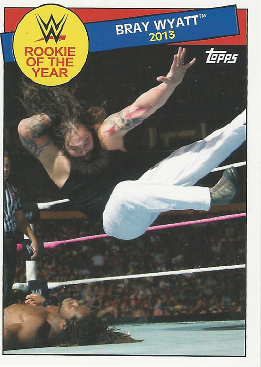 WWE Topps Heritage 2015 Bray Wyatt 28 of 30