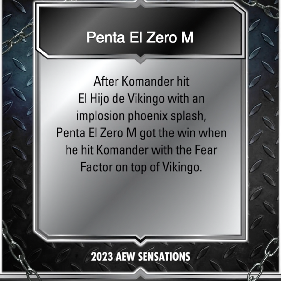 11/3/23 – Penta el Zero M – Penta el Zero M Earns the Win in Three- Way Match