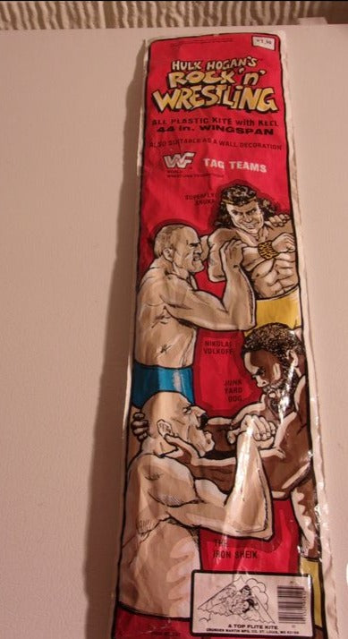 Hulk Hogan's Rock 'n' Wrestling plastic kite Tag Teams