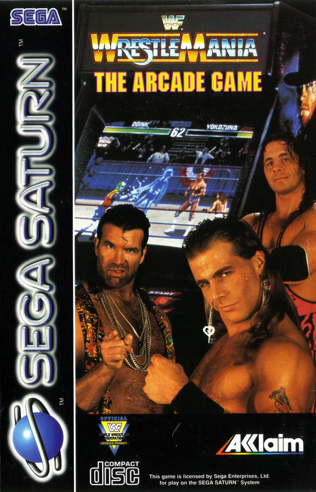 WWF WrestleMania The Arcade Game [Sega Saturn] PWcatalog