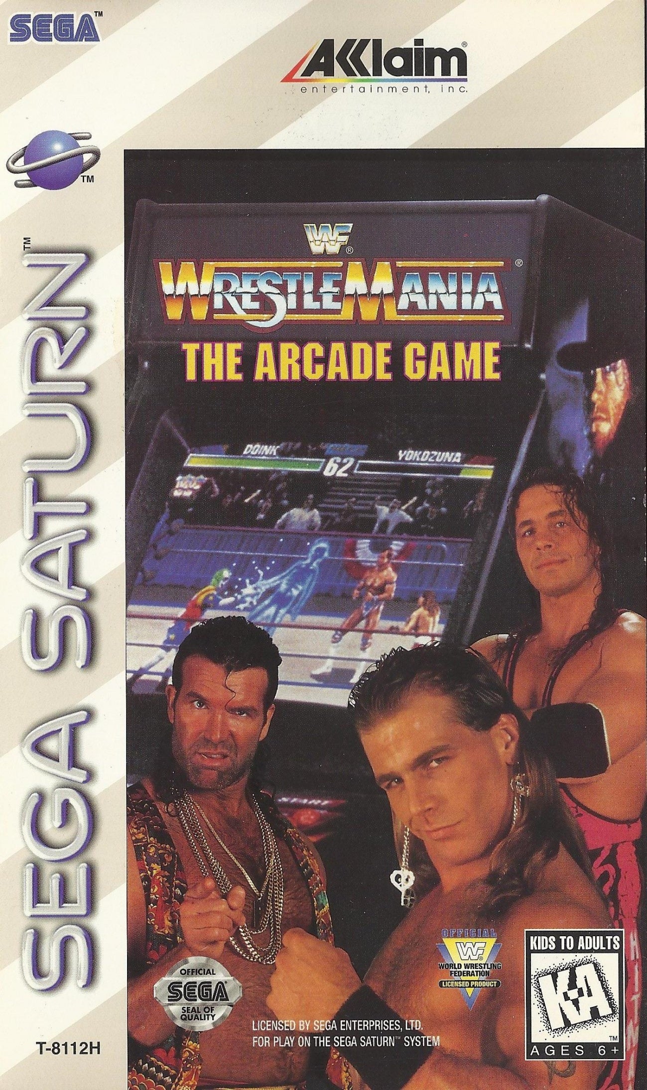 WWF WrestleMania The Arcade Game [Sega Saturn] PWcatalog