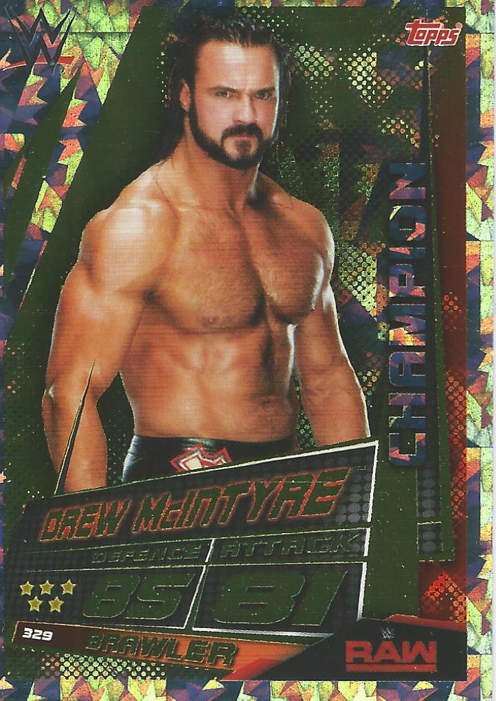 WWE Topps Slam Attax Universe 2019 Drew McIntyre #329
