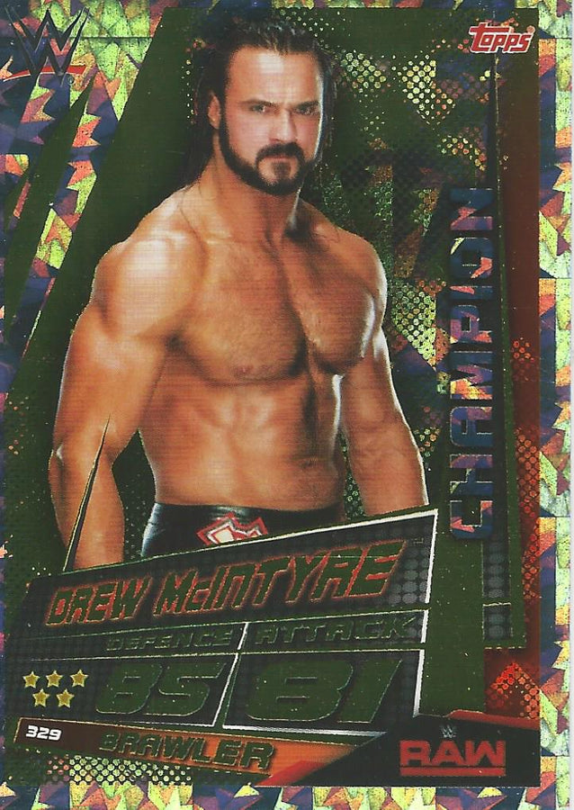 WWE Topps Slam Attax Universe 2019 Drew McIntyre #329