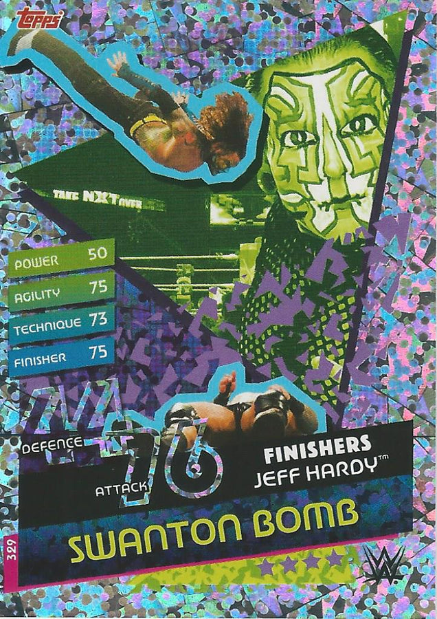 WWE Topps Slam Attax Reloaded 2020 Jeff Hardy #329